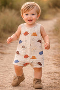 Western / Muslin Shortie Romper