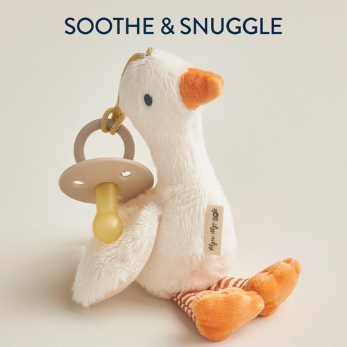 Bitzy Pal Natural Rubber Pacifier & Plush