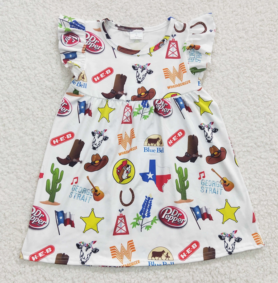 Girls Texas Dress