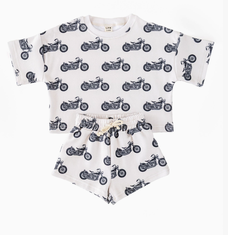 Shorts Set | Born To Ride