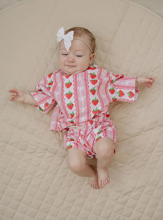 Shorts Set | Strawberry