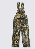 Kids Leaves Print Denim Overalls