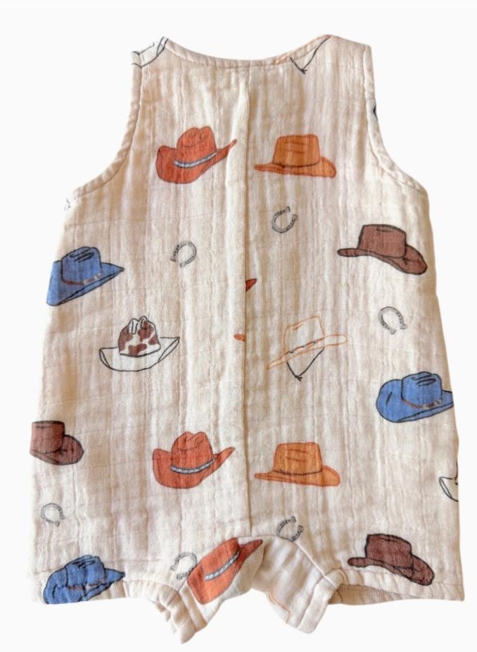 Western / Muslin Shortie Romper
